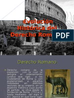 Evolucion Historica Del Derecho Romano