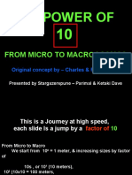 Power of Ten - Micro To Macro