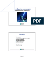 Laser Doppler Anemometry: Introduction To Principles and Applications