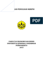 Pedoman Skripsi FEB 2015