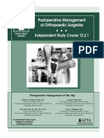 15.2.1 - Postoperative Management of The Hip Monograph