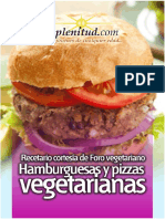 Hamburguesas y Pizzas Veganas