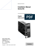 Installation Manual Series NC: Digital Axis Controller