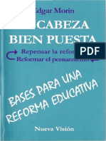 Morin Edgar - La Cabeza Bien Puesta PDF