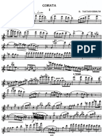 Taktakishvili Sonata For Flute and Piano