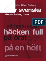 Svar Svenska Idiom o Slang