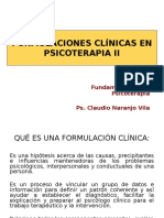 Formulaciones Clínicas II