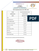 Titanium Dioxide Rutile  -  Chemiglob.com - Product Sheet for TiO2 Rutile 