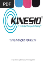Kinesiology Tape Guide Book | PDF | Shoulder | Elbow