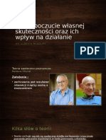 Cele I Poczucie Własnej Skuteczności Oraz Ich Wpływ