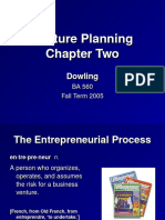 Venture Planning Chapter Two