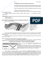 Interpretación de Cortes Geológicos