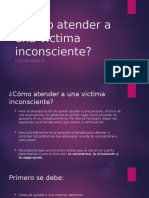 Cómo atender a una víctima inconsciente