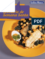 Recetario de Semana Santa