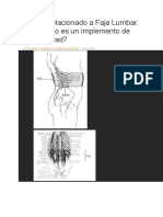 Todo Lo Relacionado A Faja Lumbar