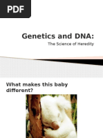 Genetics and DNA1