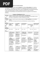 Scheme of Marking For 014 UPSR 2016 Format