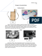 Changes in Household Items