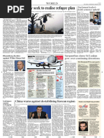 EU, Turkey Seek To Realise Refugee Plan: 16 World