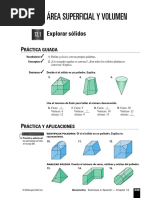 Área Superficial y Volumen