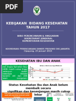 #2 Kebijakan Bidang Kesehatan Tahun 2017