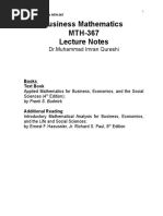 Business Mathematics HO