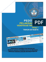 Panduan Pelaksanaan Verifikasi Wilayah PDF