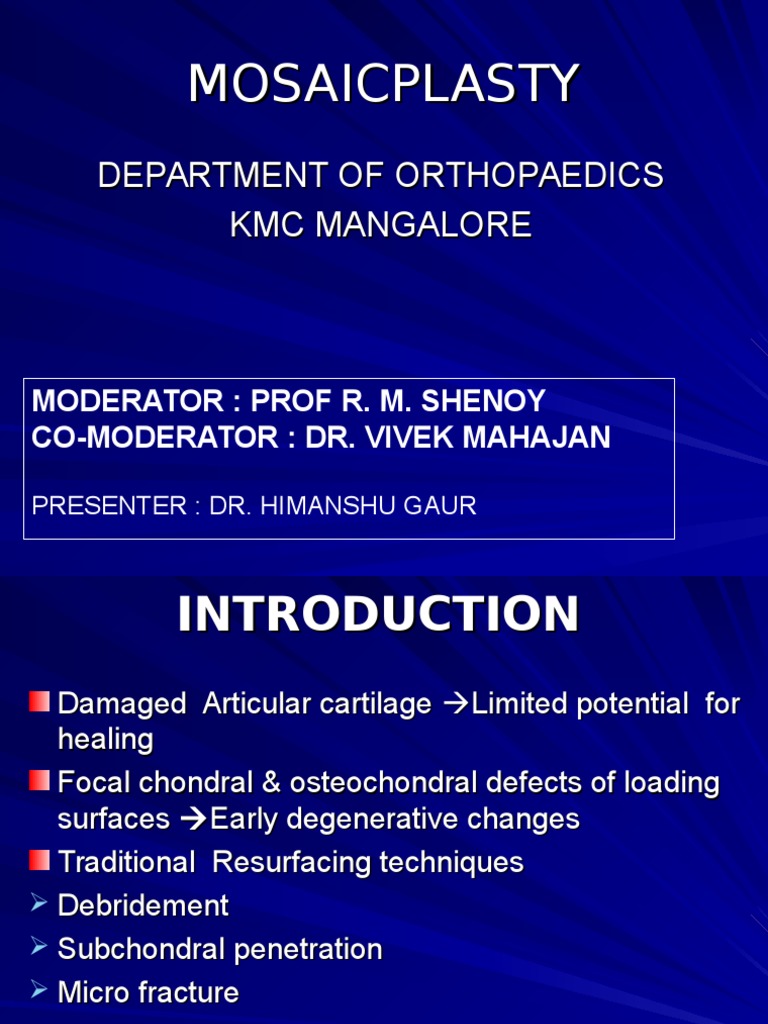 MOSAICPLASTY | PDF