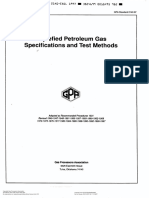 Full Standard Methods LPG Analysis NGPA