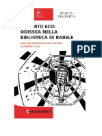 Umberto Eco: odissea nella Biblioteca di Babele
