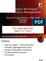Lean Six Sigma Techniques For Inventory Management Mar2013