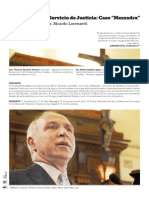"Morosidad en el Servicio de Justicia" Vallaro- López. PUBLICACIÓN REVISTA DEPARTAMENTO DE DERECHO UGD- Nº 1. Nov 2014