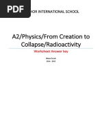 Download Radioactivity Worksheet A2MS by Tahir SN305735538 doc pdf