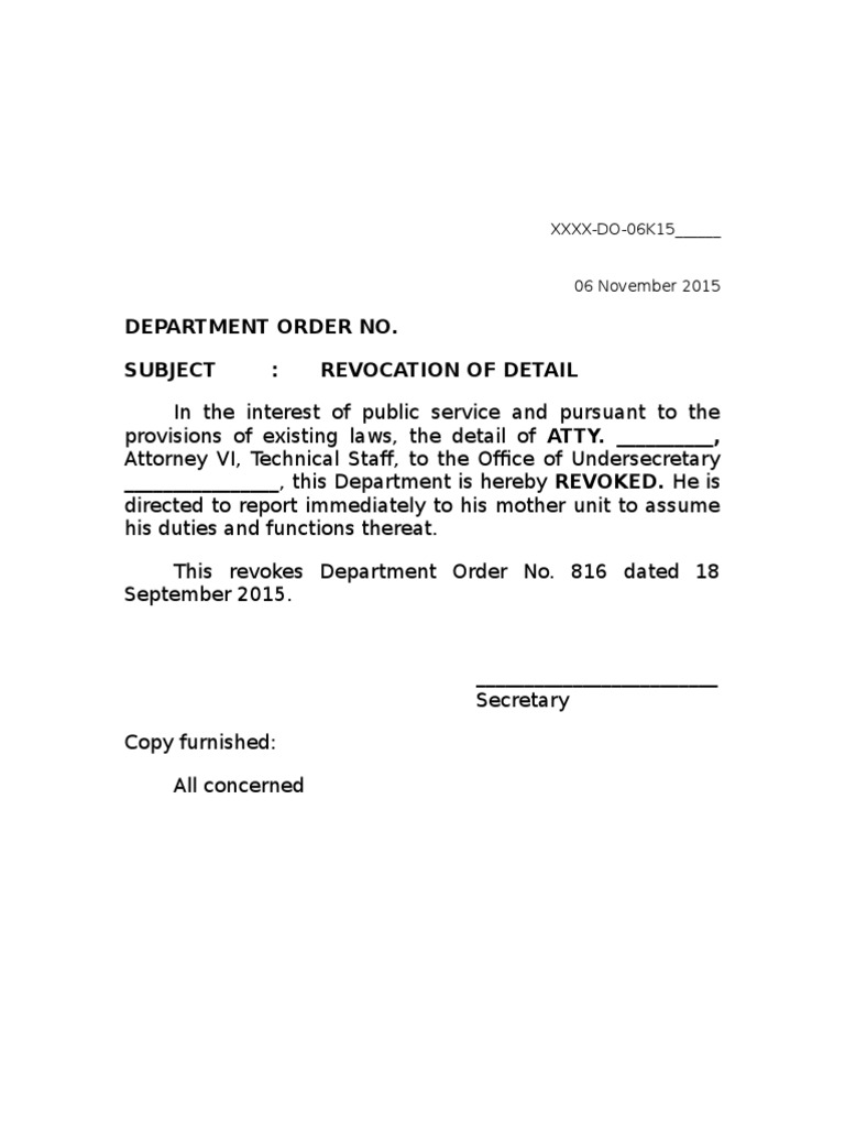 Revocation Order PDF