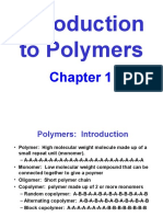 Chapter 1 Intro Polymers
