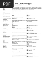 LLDB To GDB Command Map