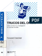 Becker Howard Trucos del Oficio