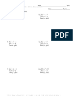 Reinforcement Activity... Composition of Functions... Multiplication PDF