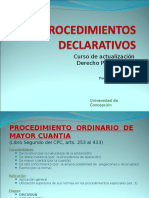 Procedimientos Declarativos