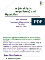 Sedatives (Anxiolytic; minor tranquilizers) and Hypnotics 