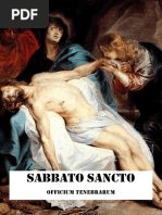 SÁBADO SANTO. - Oficio de Tinieblas