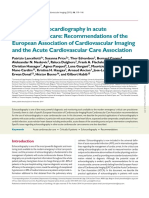 Acute Cardiac Care Echo