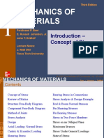 Mechanics of Materials: Introduction - Concept of Stress