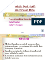 AnalisisDeskriptif Pengenalan