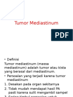 Tumor Mediastinum - Kuliah Bedah UI