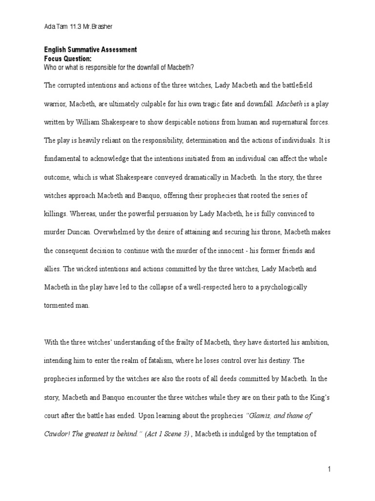 buy macbeth essay