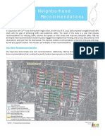 Ward 15 Trafic Study - Recommendations, March 2016