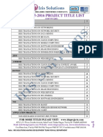 ieee 2016 Software computer science it Project Titles-2016
