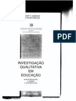 Investigação Qualitativa - Bogdan e Biklen