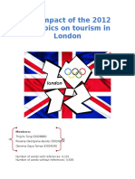 The Impact of The 2012 Olympics On Tourism in London - Final